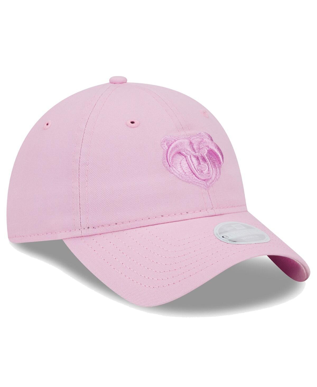 New Era Women'sMemphis Grizzlies Colorpack Tonal 9TWENTY Adjustable Hat - Pink
