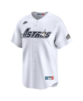 Men's Jeff Bagwell White Houston Astros Throwback Cooperstown Collection Limited Jersey