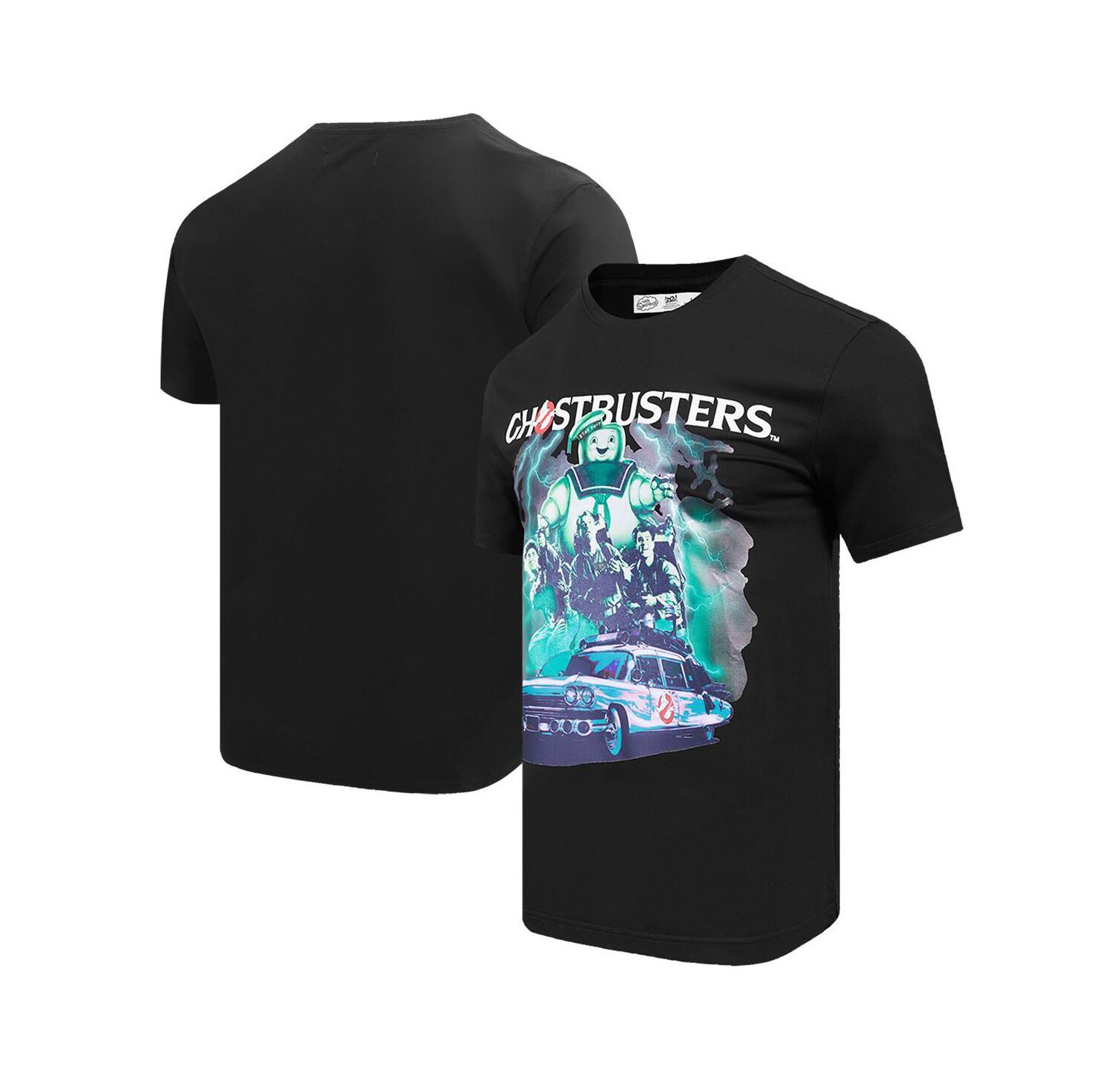 Men's and Women's Black Ghostbusters Monsters T-Shirt