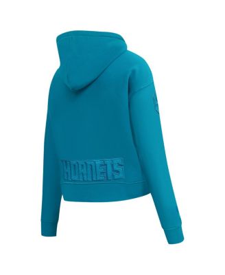 Women's Teal Charlotte Hornets Triple Tonal Full-Zip Hoodie