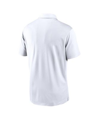 Men's White Detroit Lions Franchise Logo Performance Polo