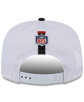 Men's White/Black Cincinnati Bengals 2024 NFL Training Camp Golfer Snapback Hat