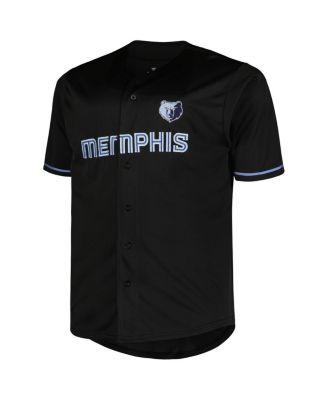Men's Black Memphis Grizzlies Big Tall Pop Jersey