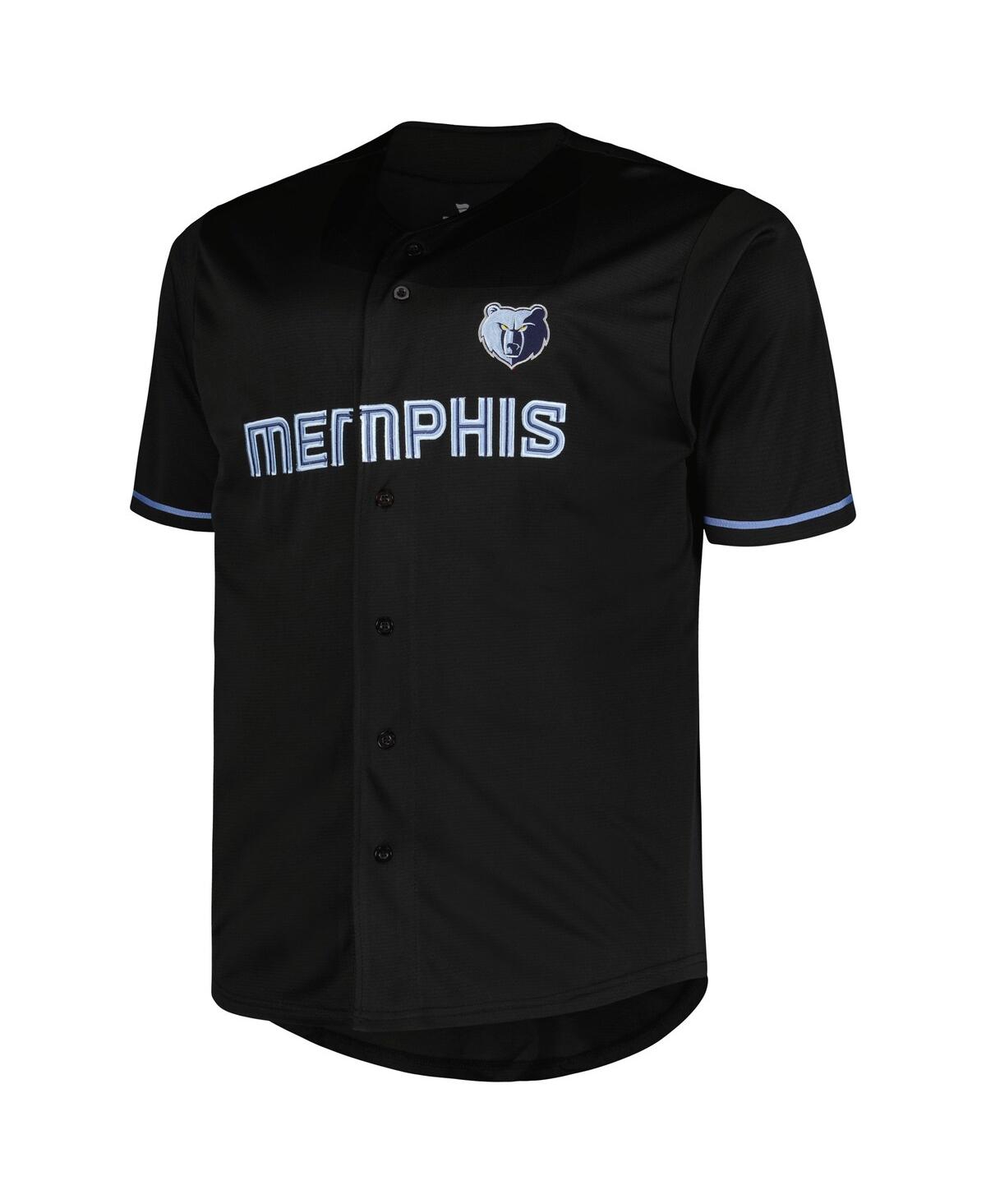 Profile Men'sMemphis Grizzlies Big Tall Pop Jersey - Black