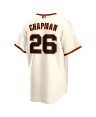 Men's Matt Chapman Cream San Francisco Giants Home Replica Jersey