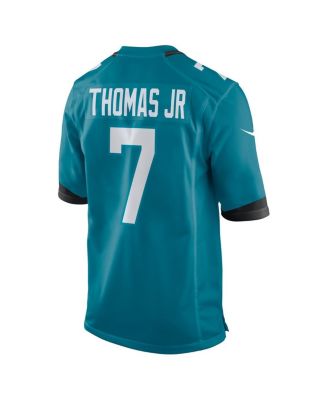 Men's Brian Thomas Jr Teal Jacksonville Jaguars 2024 NFL Draft First Round Pick Player Game Jersey