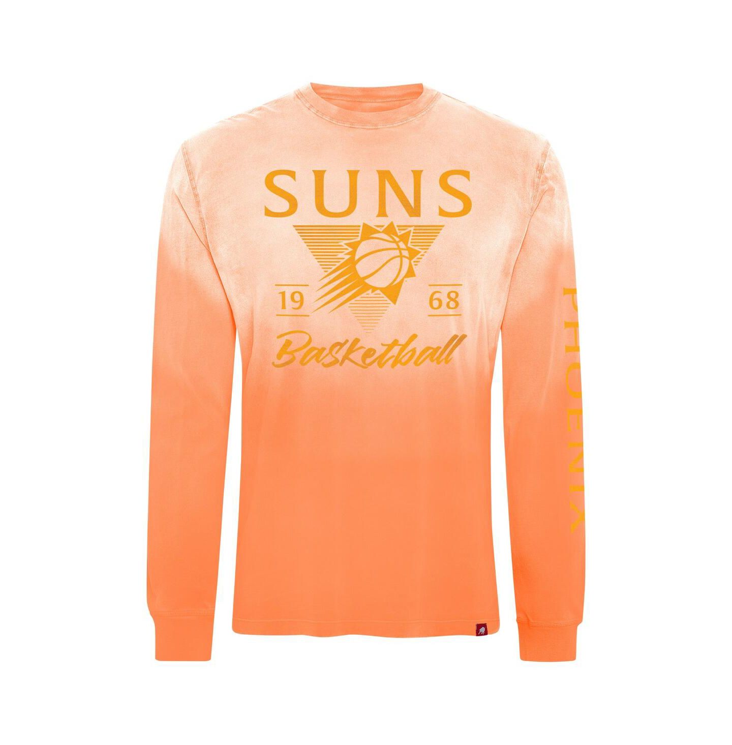 Футболка Sportiqe Orange Phoenix Suns Mohave Sun-Dipped Long Sleeve — фото 3
