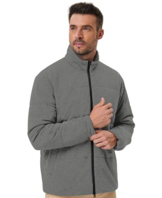 Men's Quilted Stretch Full-Zip Jacket