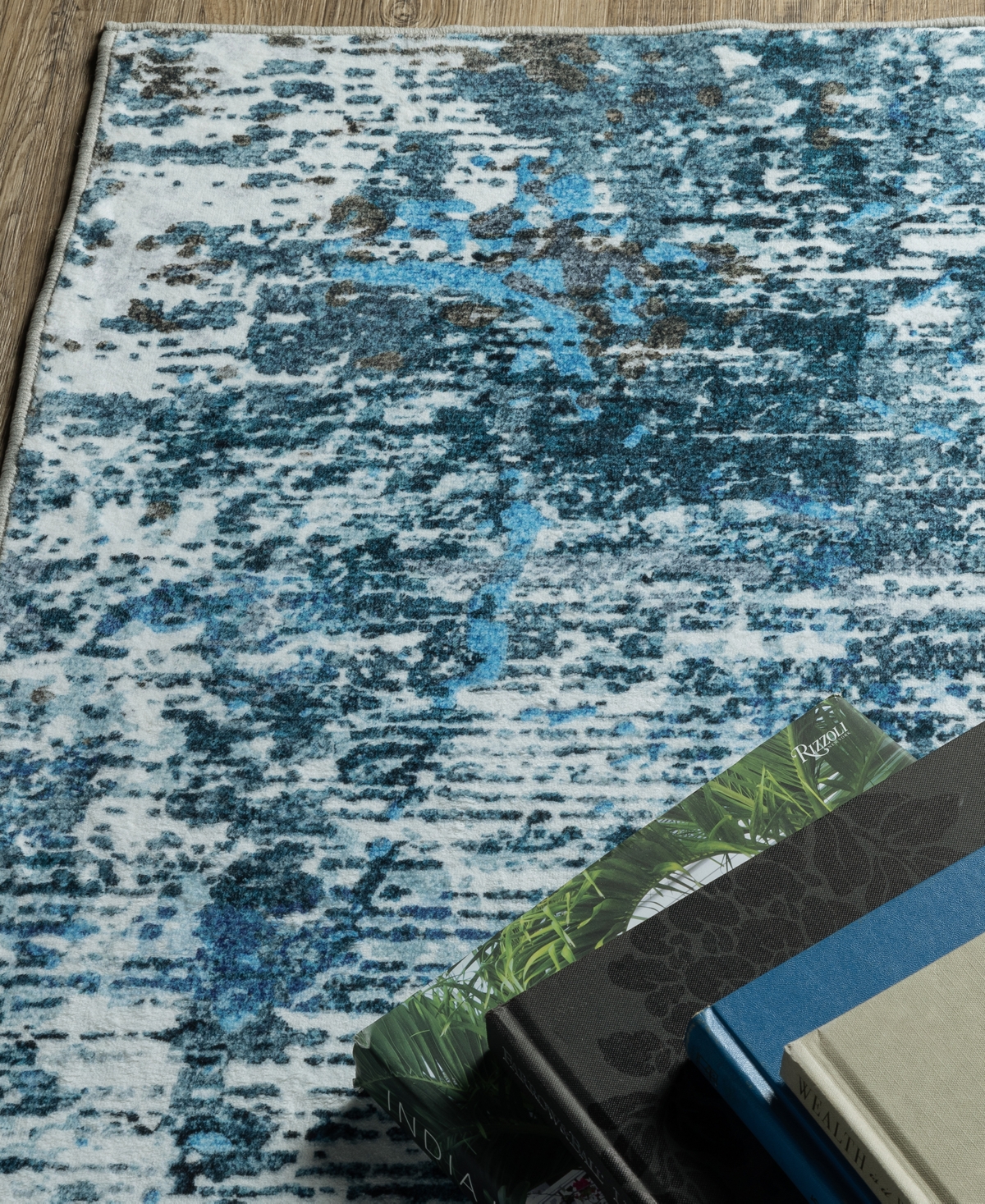 Oriental Weavers Sumter Washable Sum14 7'6x10' Area Rug In Blue