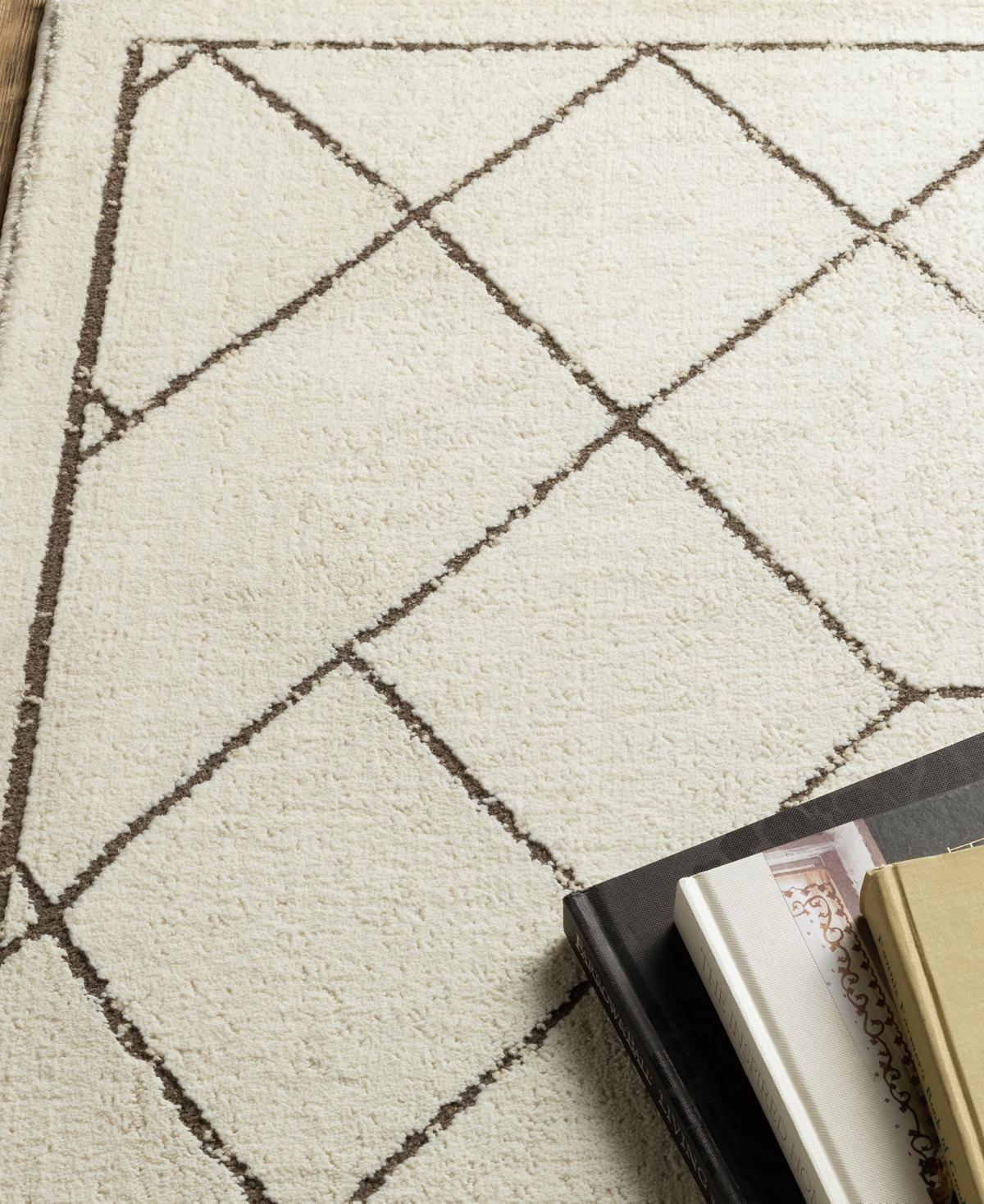 Oriental Weavers Raylan Ray06 5'3x7'6 Area Rug In Ivory