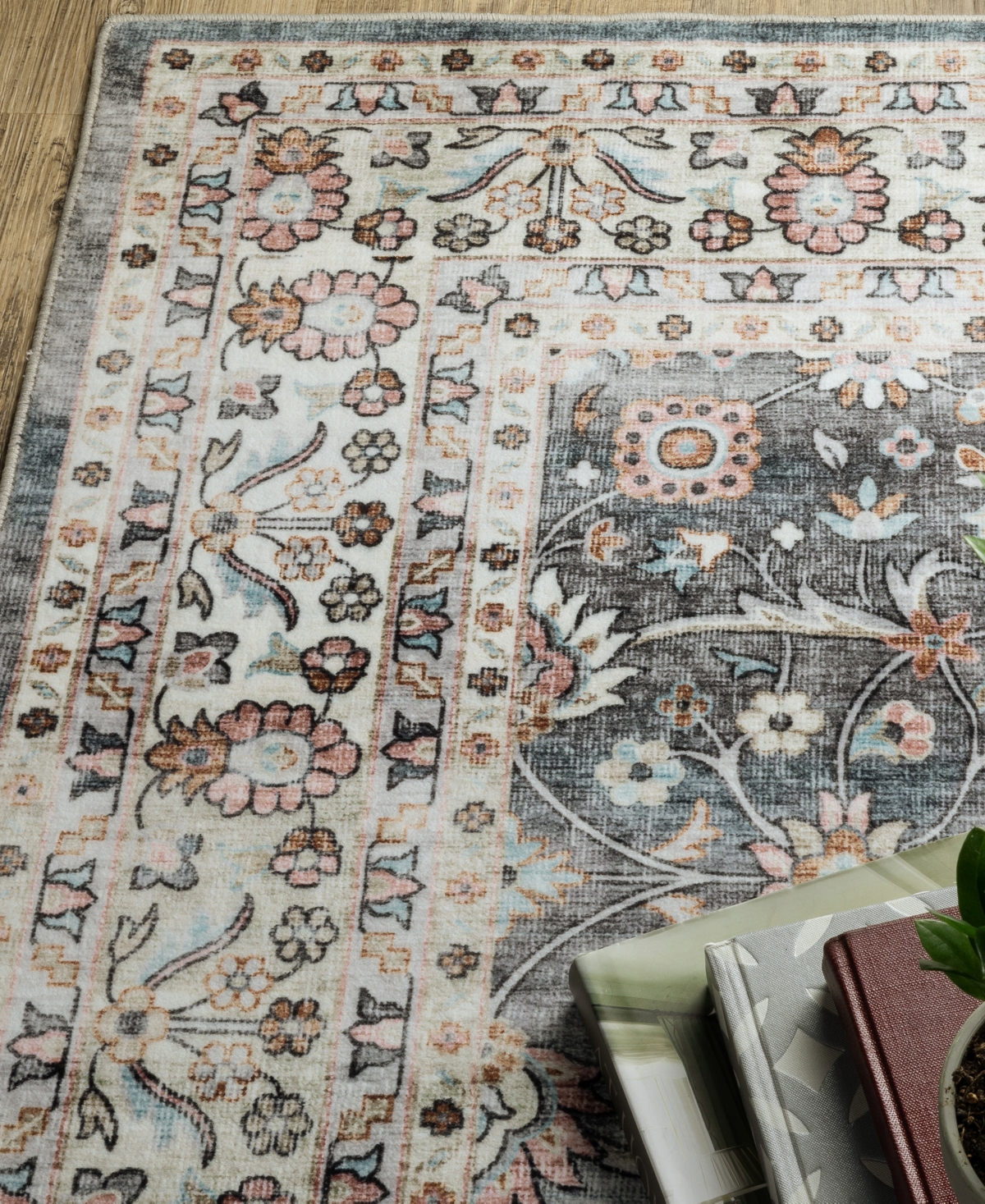 Oriental Weavers Sumter Washable Sum07 7'6x10' Area Rug In Ivory