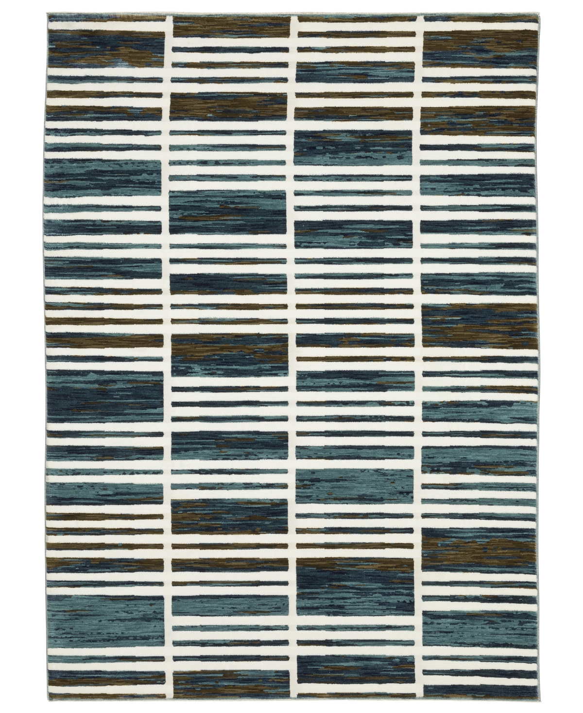 Oriental Weavers Reed Re05a 2'3x7'6 Runner Area Rug In Blue