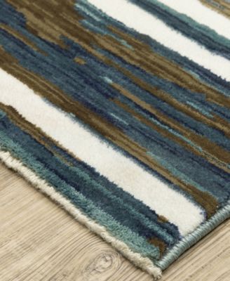 Oriental Weavers Reed Rug Collection In Blue