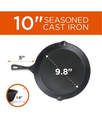 Cast Iron 3-Piece Skillet 1 Set