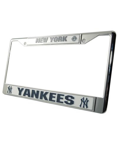 Rico Industries New York Yankees Chrome License Plate Frame - Sports ...