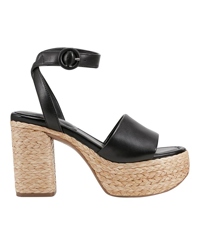 Marc Fisher LTD Women's Palyca Heeled Sandals – Woven Detail Open-Toe Block Heel Dress Sandals For Summer & Events - View #6