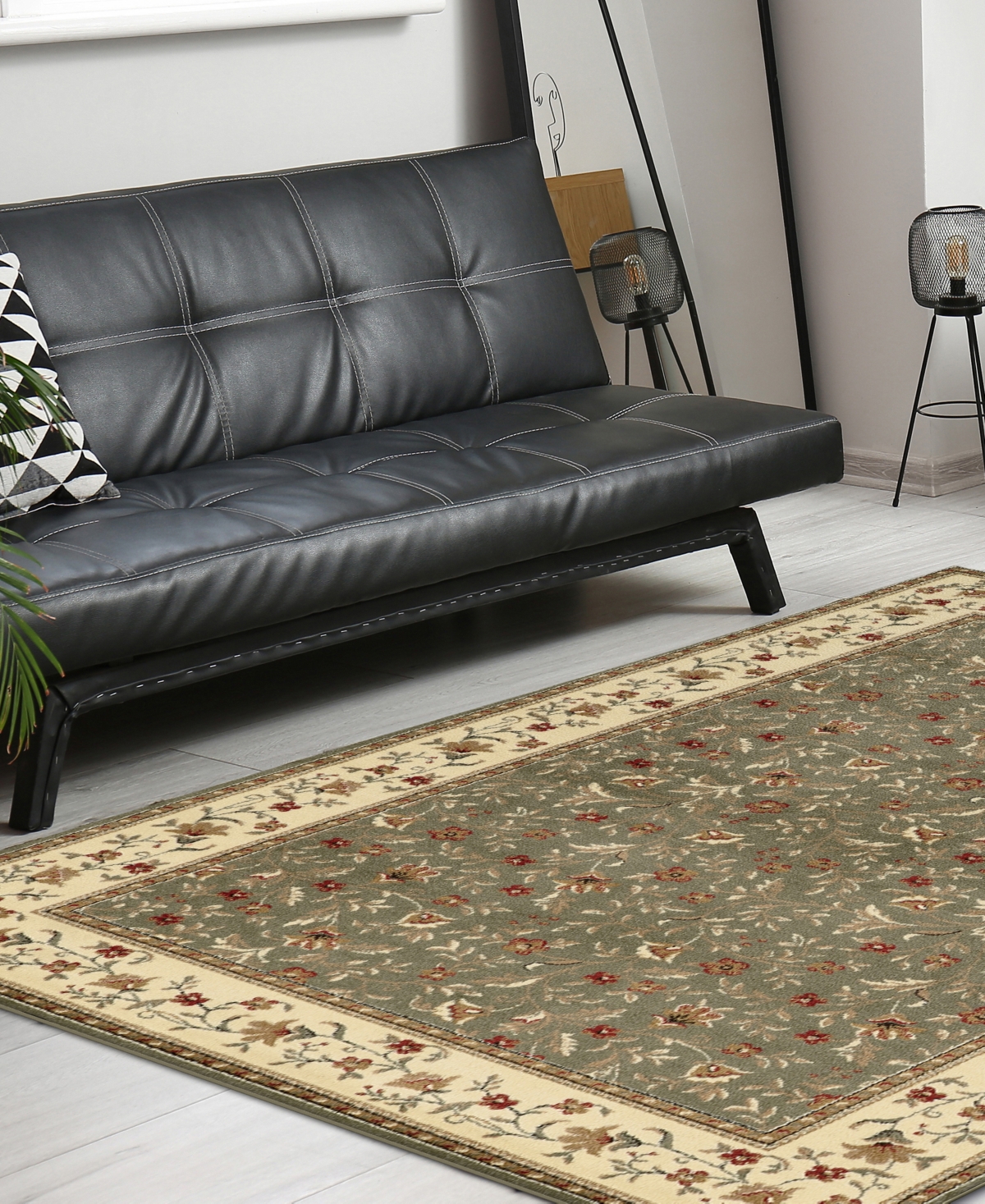 Km Home Closeout!  Pesaro 5'5"x7'7" Area Rug In Sage
