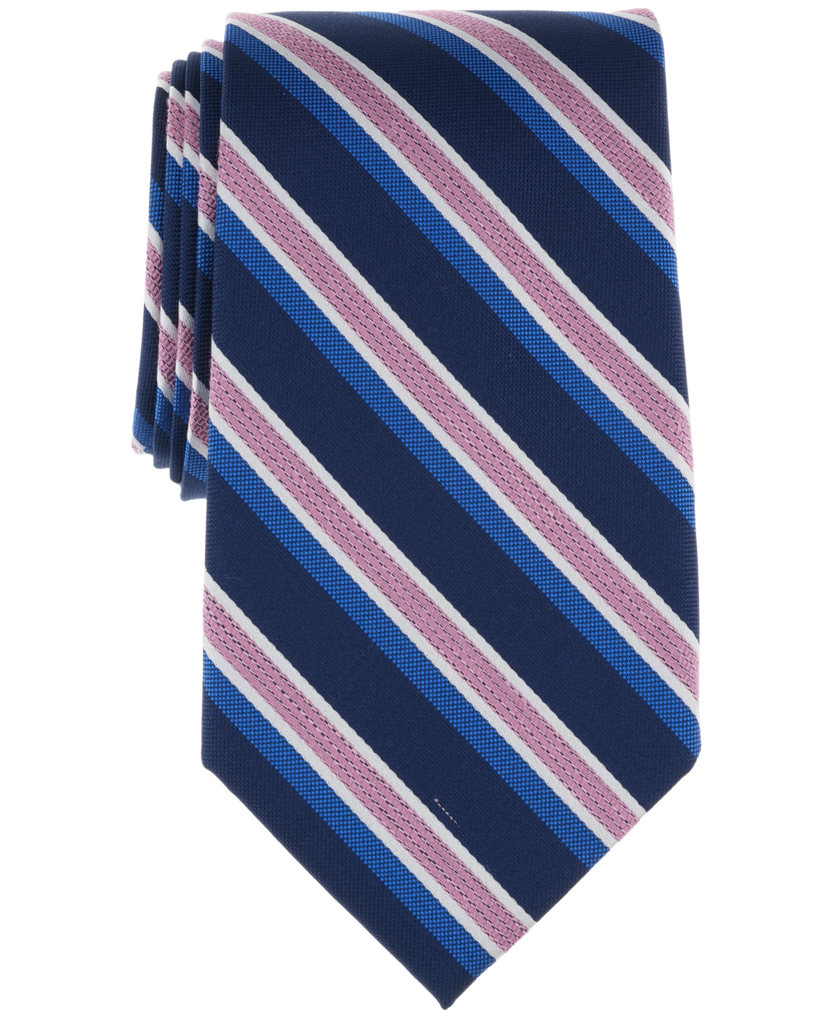 B by Brooks Brothers Men's Classic Stripe Tie - Pink