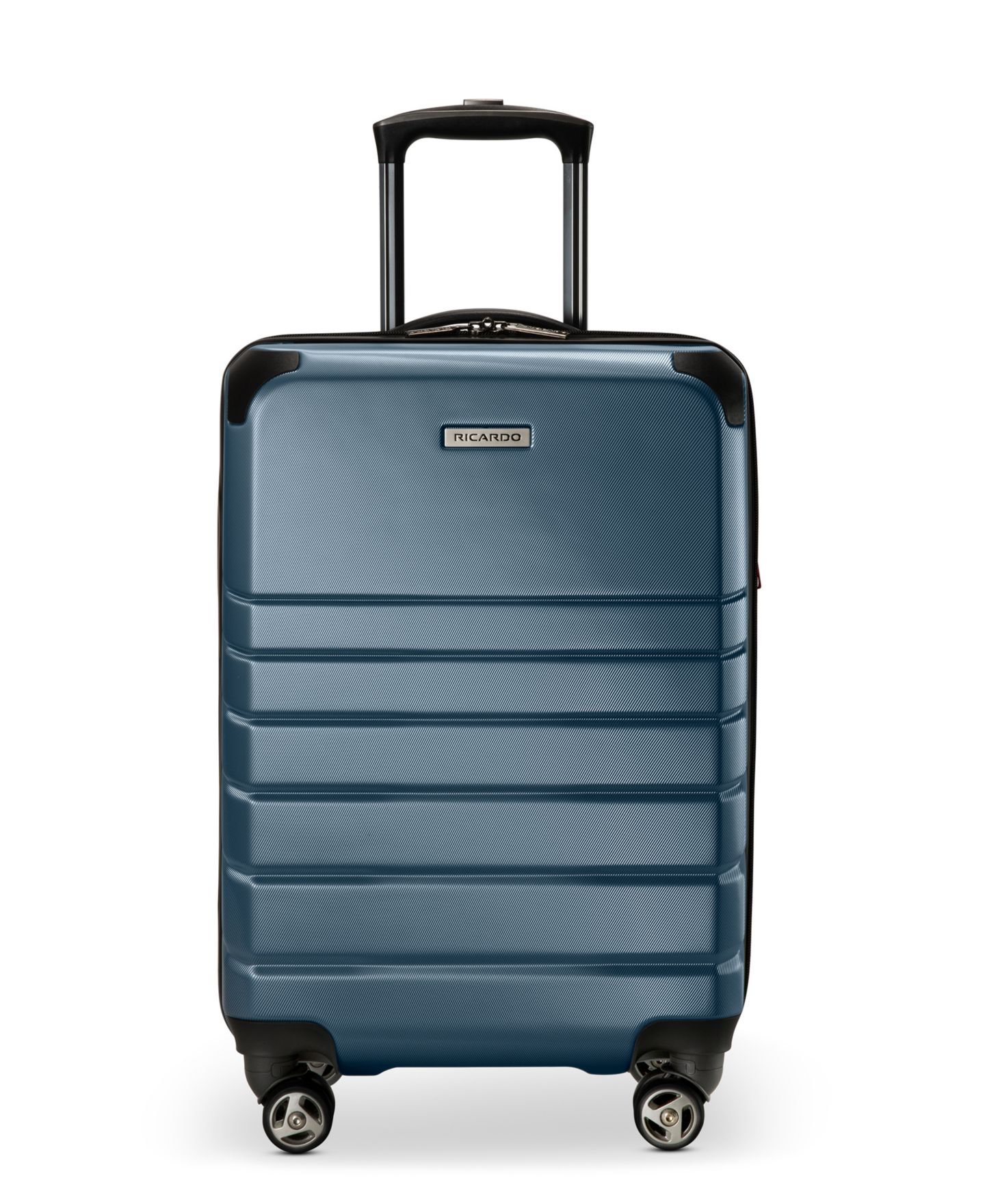 Чемодан Ricardo Orinda Hardside Carry-on Spinner, цвет: Синий — фото 1