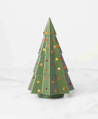 Kate Spade Evergreen Large Lit Tree Figurine