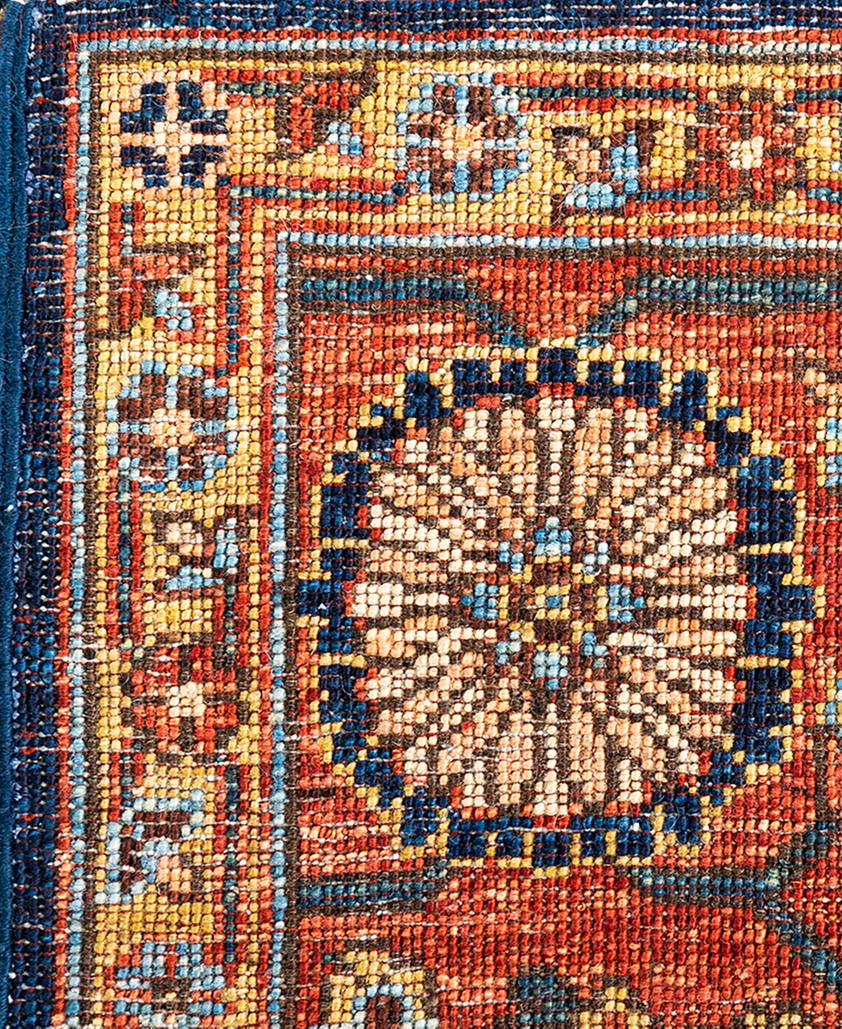 Adorn Hand Woven Rugs Serapi 6'x8'7" Area Rug In Blue