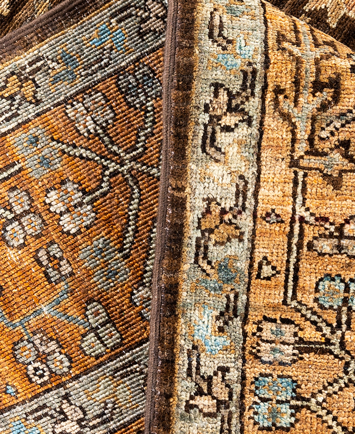 Adorn Hand Woven Rugs Serapi 6'5"x8'11" Area Rug In Brown
