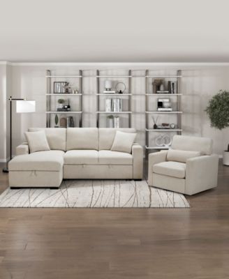 White Label Mischa 35" Swivel Chair