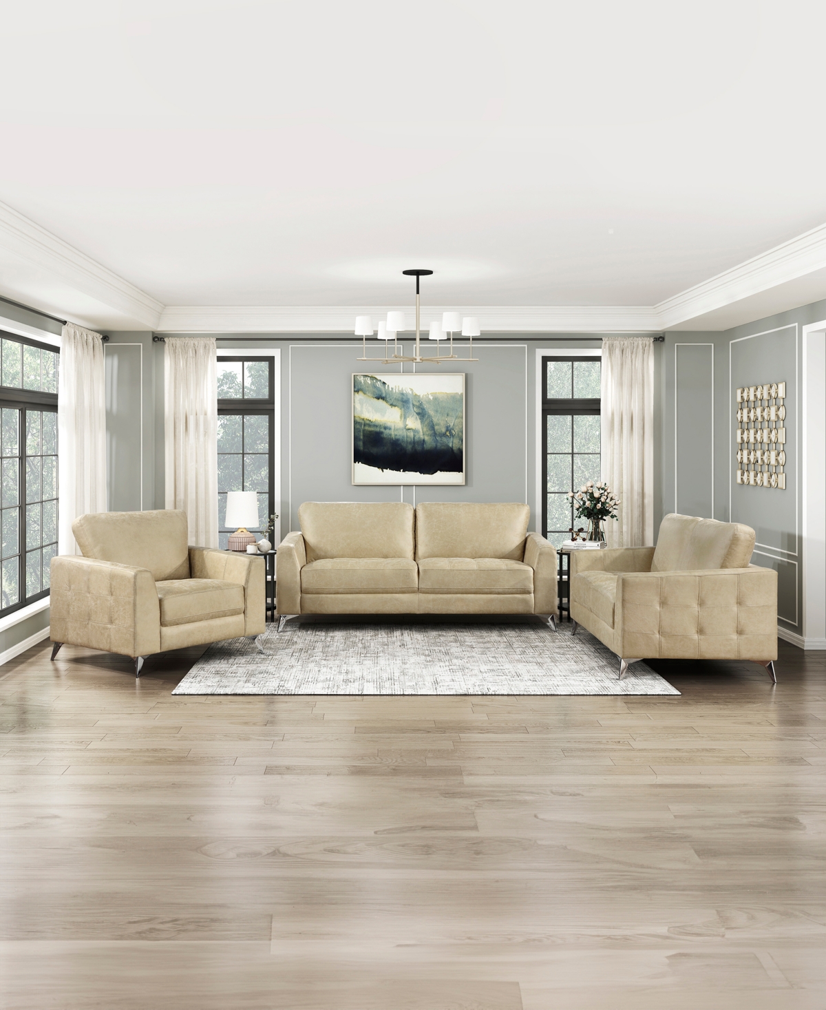 Shop Homelegance White Label Resonance 37" Chair In Sand