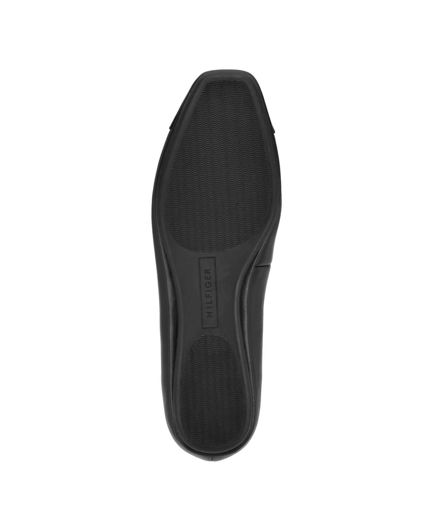 Женские балетки Tommy Hilfiger Bekim Cap Toe Ballet Flats, цвет: Чёрный — фото 5