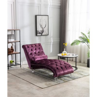 Streamdale Leisure Concubine Sofa With Acrylic Feet