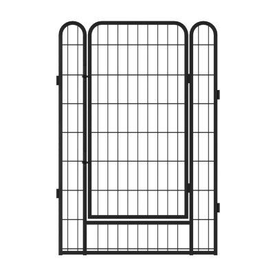 Streamdale Sturdy, Rust-Resistant Pet Fence with Automatic Gravity Locking