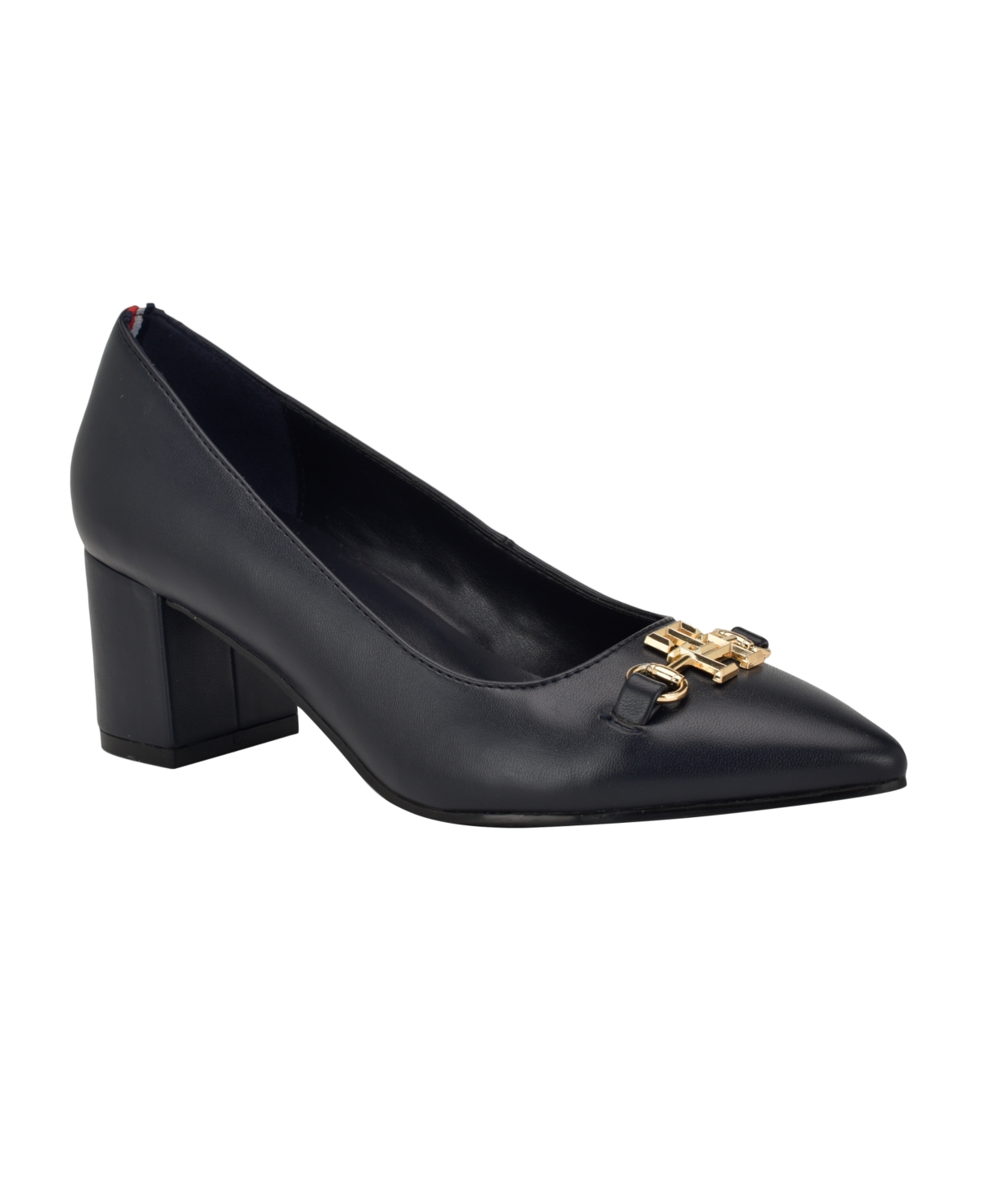 Women's Nanya Block Heel Classic Pumps - Dark Blue