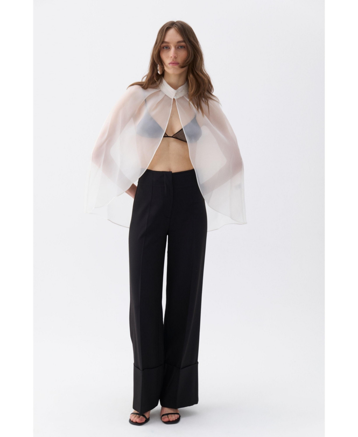 Nocturne Women's Sheer Bolero Jacket