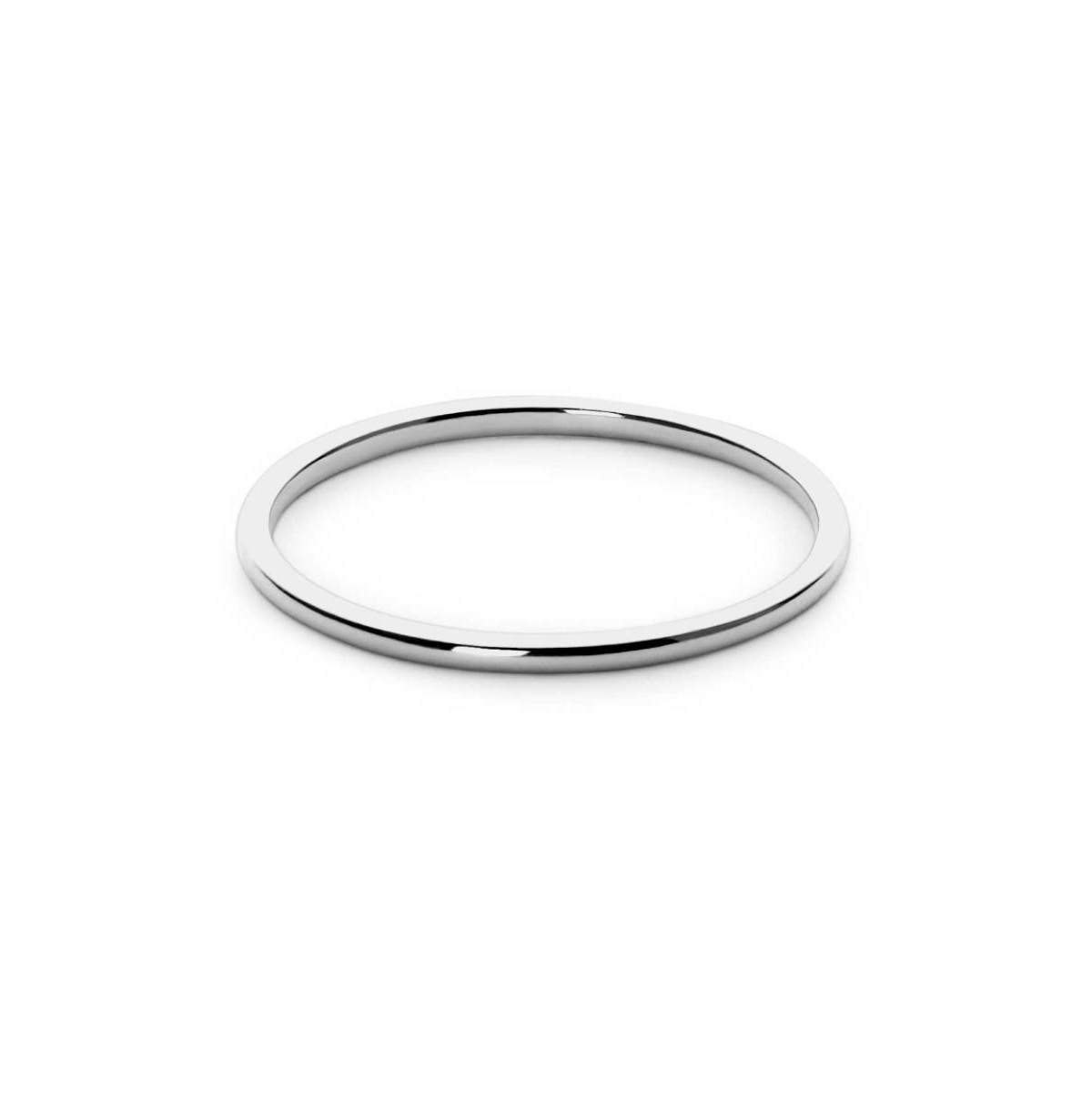 Silver Band Ring - Stephanie Silver - Gold
