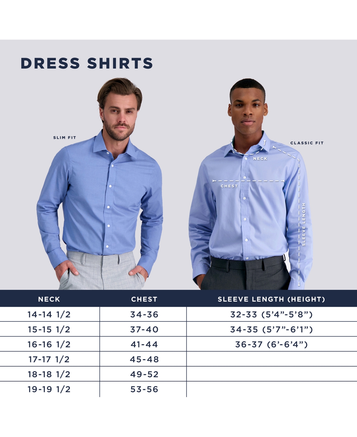 Haggar Men's Classic-fit Smart Wash Dress Shirt In Blue Graph Check