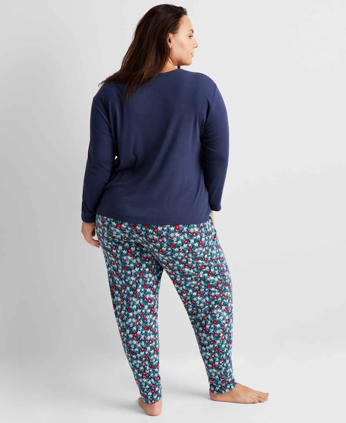 STATE OF DAY PRINTED JOGGER PAJAMA PANTS XS-3X, CREATED FOR MACY'S 