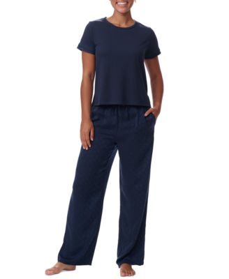 Tommy Hilfiger - Women's 2-Pc. Short-Sleeve Pajamas Set