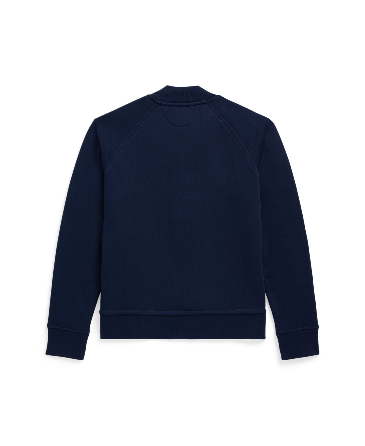 Polo Ralph Lauren Big Boys Logo Fleece Baseball Jacket In Navy