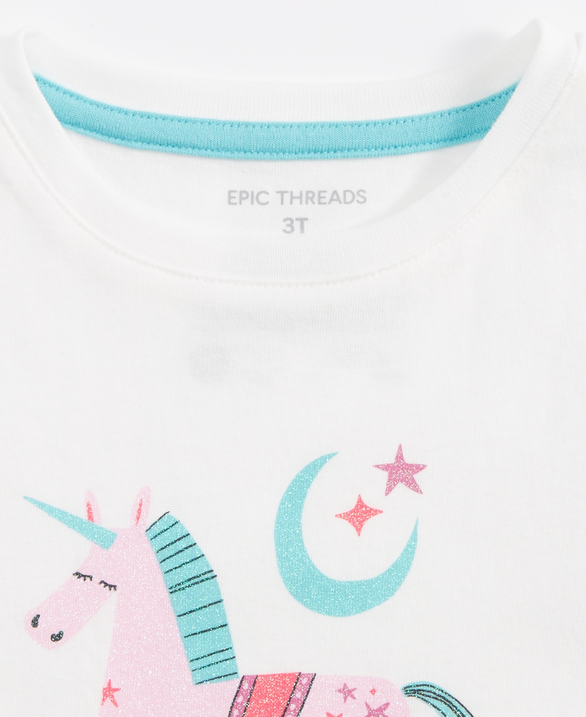 Epic Threads Toddler Girls Sparkle Unicorn Graphic T-Shirt, Created for Macy's