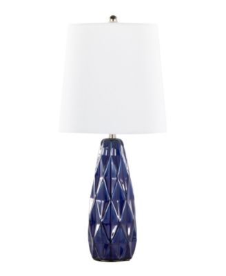 Hex 20" Contemporary Ceramic Accent - Set of 2 Lamp
