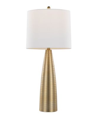 Maya 27" Contemporary Metal - Set of 2 Table Lamp