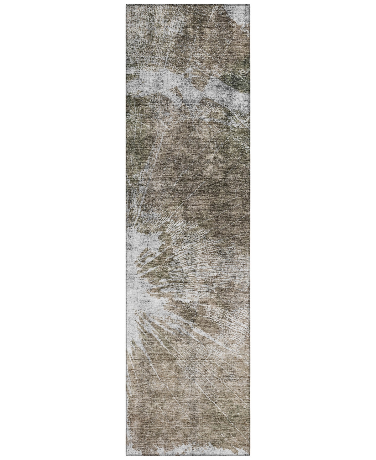 Addison Chantille Acn719 2'3"x7'6" Runner Area Rug In Taupe