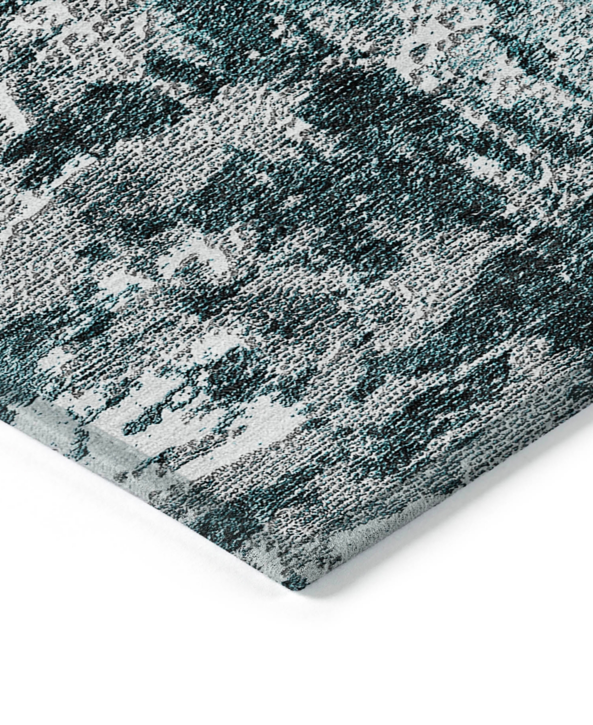Addison Chantille Acn718 2'3"x7'6" Runner Area Rug In Teal