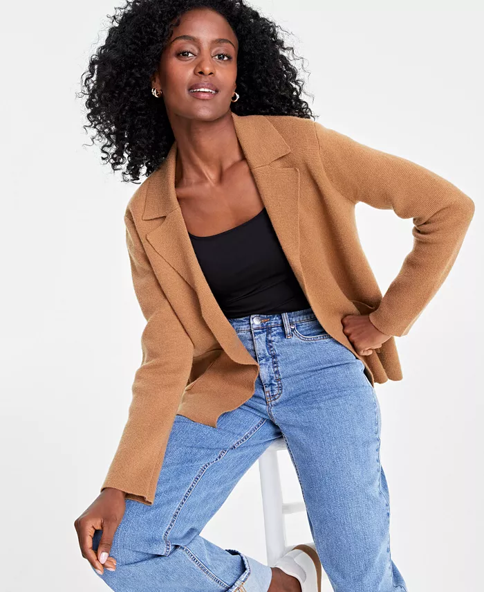 Women's Sweater Blazer - thumbnail 2