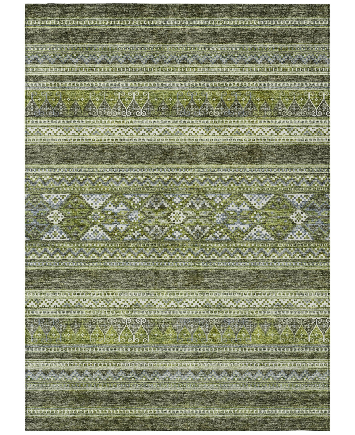 Addison Chantille Acn714 8'x10' Area Rug In Olive