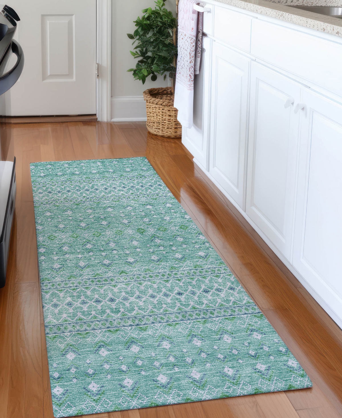 Addison Chantille Acn709 8'x10' Area Rug In Aqua