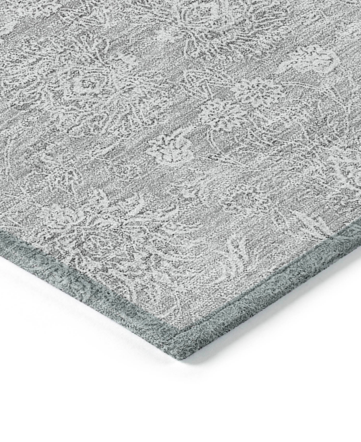 Addison Chantille Acn703 9'x12' Area Rug In Silver