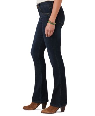 Petite "Ab"solution Luxe Touch Itty Bitty Bootcut Jeans