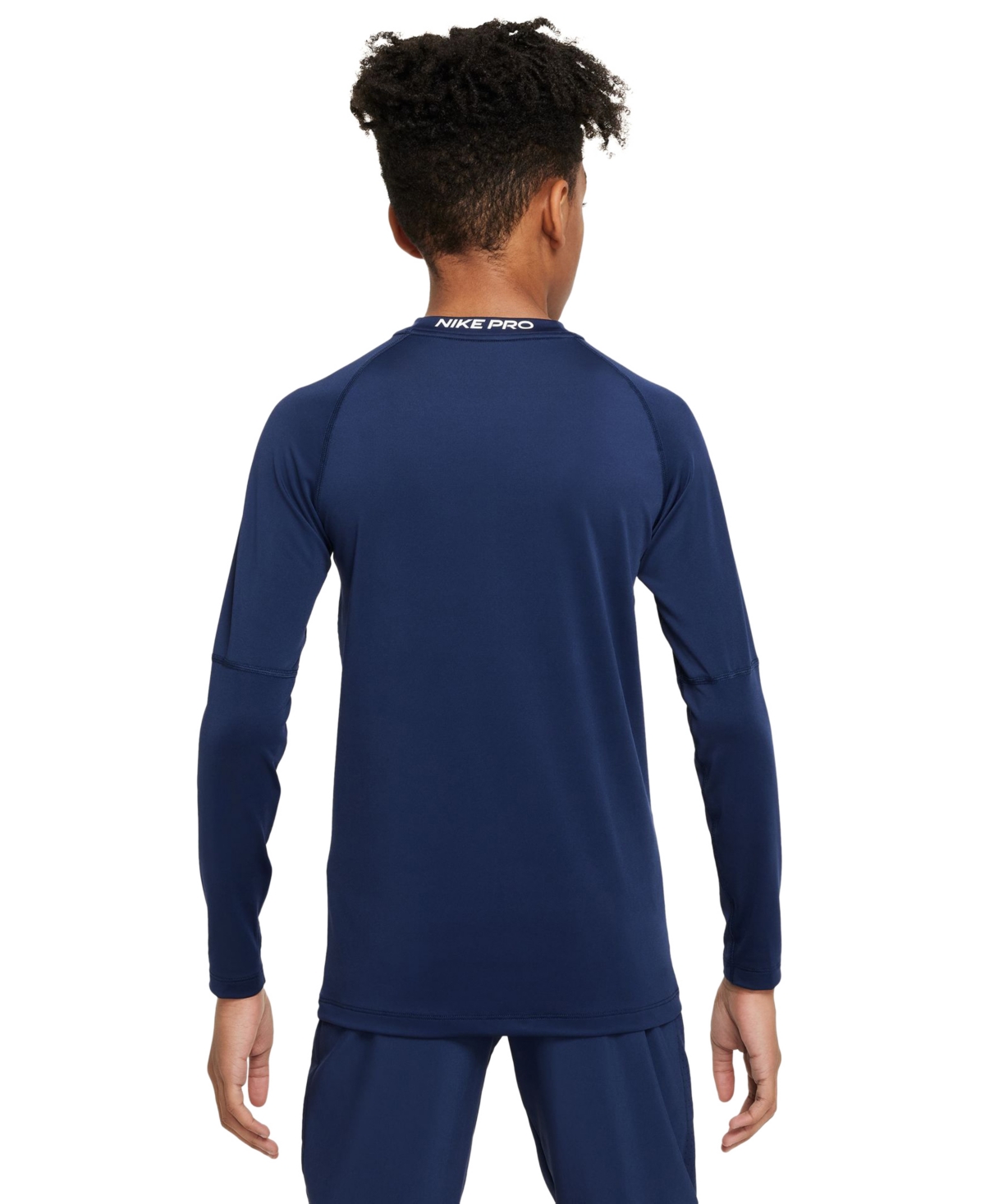 Nike Pro Big Kids' (boys') Dri-fit Long-sleeve Top