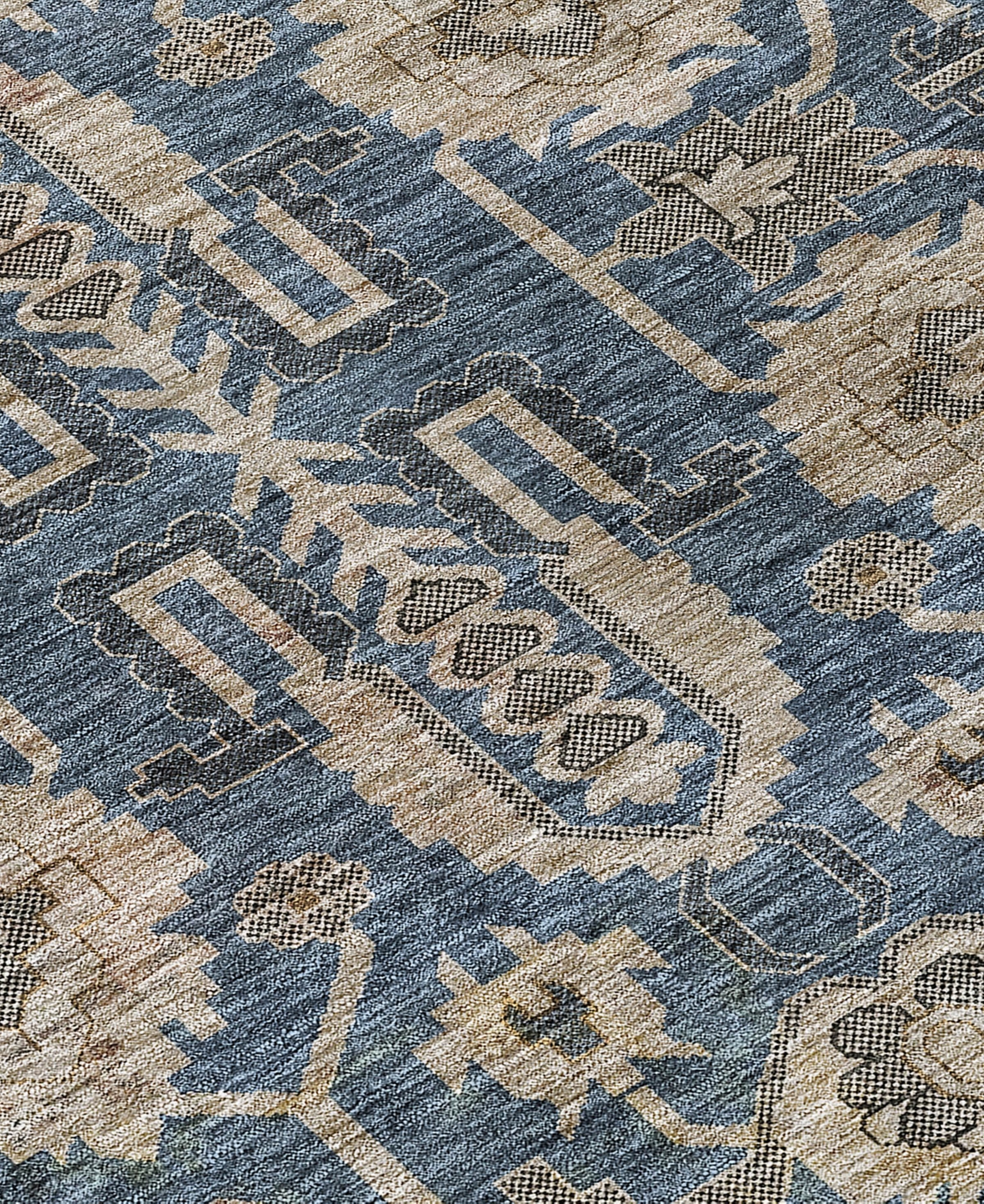 Addison Chantille Acn697 10'x14' Area Rug In Navy